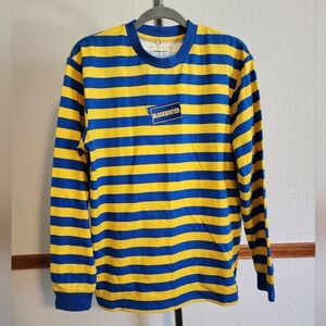 Blockbuster stopped embroidered tee